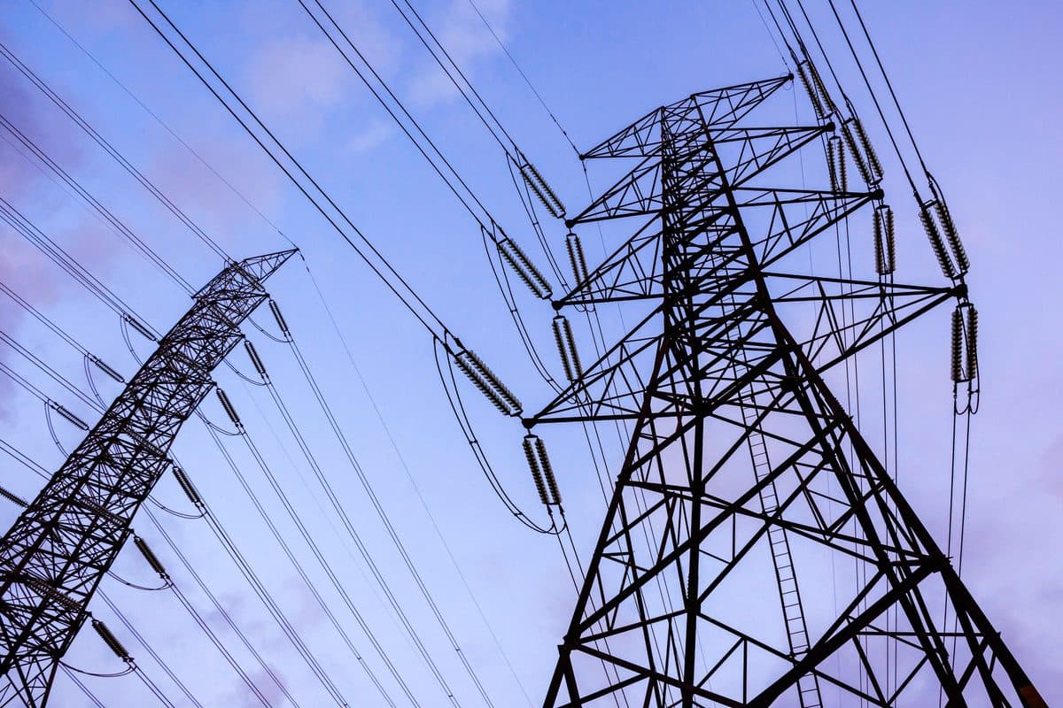 Electric utility transmission towers
